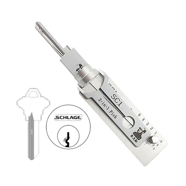 Lishi - Schlage (SC1) - Vehicle Opening Tools – Covert Instruments